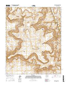 Mesa Gigante 2017 topographic map thumbnail