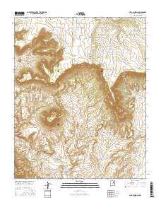 Mesa Lauriano 2017 topographic map thumbnail