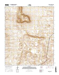 Mesa Leon 2017 topographic map thumbnail