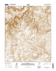 Mesa Palo Amarillo 2017 topographic map thumbnail