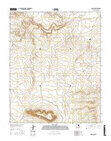 Mesa Pino 2017 topographic map thumbnail