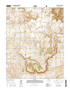 Mesa Portales 2017 topographic map thumbnail