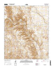 Mesa SW 2017 topographic map thumbnail