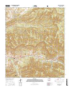 Mescalero 2017 topographic map thumbnail
