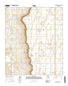 Mescalero Point 2017 topographic map thumbnail