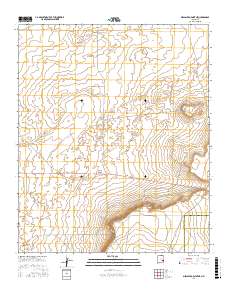 Mescalero Point NE 2017 topographic map thumbnail