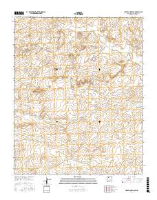 Mesita Americana 2017 topographic map thumbnail
