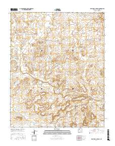Mesita Del Gavilan 2017 topographic map thumbnail