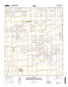 Midway Butte 2017 topographic map thumbnail
