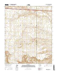 Milagro Spring 2017 topographic map thumbnail