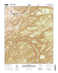 Milligan Mountain 2017 topographic map thumbnail