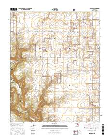 Mills West 2017 topographic map thumbnail
