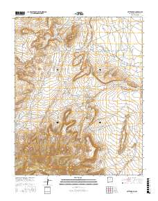 Mitten Rock 2017 topographic map thumbnail