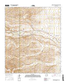 Sixteenmile Draw East 2017 topographic map thumbnail