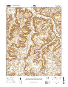 Smouse Mesa 2017 topographic map thumbnail
