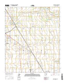 South Spring 2017 topographic map thumbnail