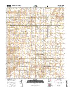 Spear Hills 2017 topographic map thumbnail