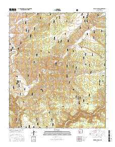 Spring Canyon 2017 topographic map thumbnail