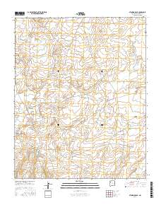 Standing Rock 2017 topographic map thumbnail