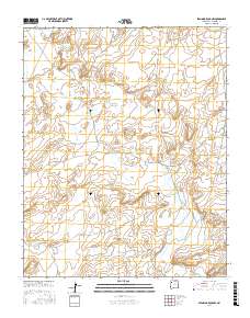Standing Rock NW 2017 topographic map thumbnail