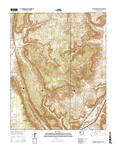 Surrender Canyon 2017 topographic map thumbnail