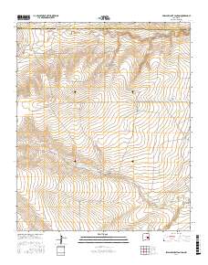 Swallow Nest Canyon 2017 topographic map thumbnail