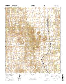 Tecolote Peak 2017 topographic map thumbnail