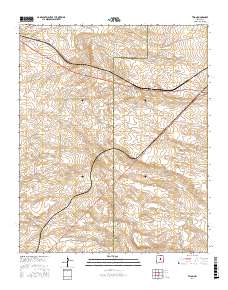 Tejon 2017 topographic map thumbnail