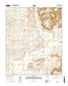 Tekapo 2017 topographic map thumbnail