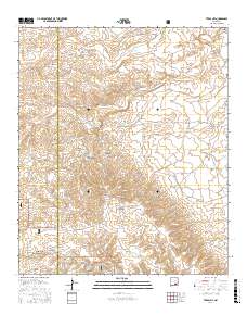 Texas Hill 2017 topographic map thumbnail