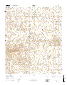 The Old Dry Lake 2017 topographic map thumbnail