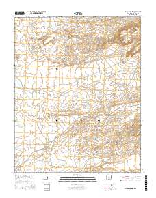 The Pillar NW 2017 topographic map thumbnail