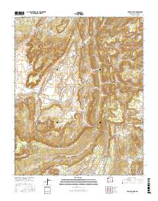 Todilto Park 2017 topographic map thumbnail