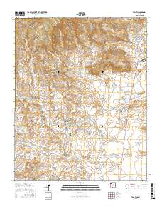 Tohatchi 2017 topographic map thumbnail
