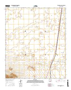 Tres Hermanos SE 2017 topographic map thumbnail
