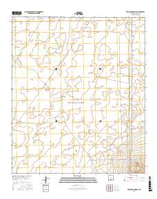 Tres Hermanos SW 2017 topographic map thumbnail