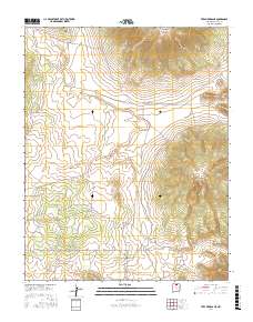 Tres Piedras NE 2017 topographic map thumbnail