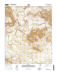 Trinchera Creek 2017 topographic map thumbnail