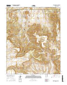 Trinchera Pass 2017 topographic map thumbnail