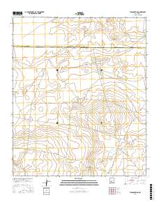 Tucson Spring 2017 topographic map thumbnail