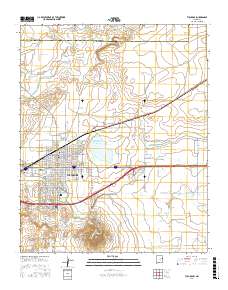 Tucumcari 2017 topographic map thumbnail