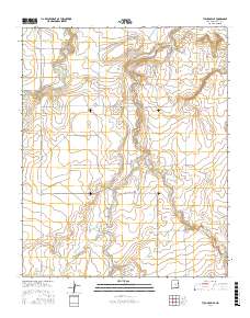 Tucumcari SE 2017 topographic map thumbnail