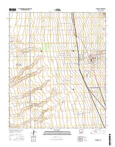 Tularosa 2017 topographic map thumbnail