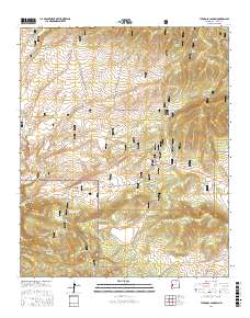 Tularosa Canyon 2017 topographic map thumbnail