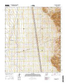 Tularosa NE 2017 topographic map thumbnail