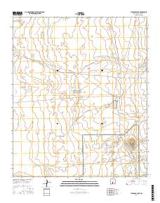 Tularosa Peak 2017 topographic map thumbnail