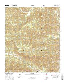Turkey Peak 2017 topographic map thumbnail