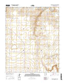 Tuscocoillo Canyon 2017 topographic map thumbnail