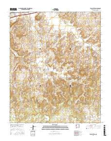 Twin Buttes 2017 topographic map thumbnail