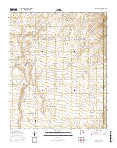 Twin Mesa NW 2017 topographic map thumbnail